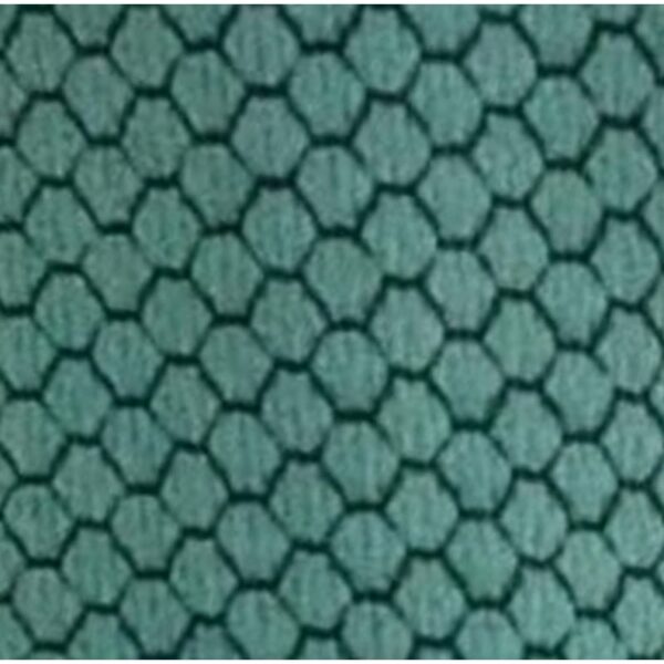 Jeu de garnitures  pour 2 banquettes AV et AR 2cv AZAM  Vert nid d'abeille