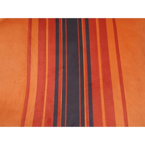 Jeu de garnitures sièges et banquette 2cv orange rayé  SYM