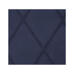 Jeu garnitures sièges et banquette 2cv bleu uni symétrique en tissus — réf. 003937