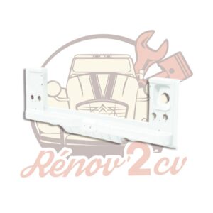 Jupe arrière Méhari nouveau modèle BLANC BRILLANT — réf. 004018