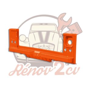 Jupe arrière Méhari nouveau modèle ORANGE — réf. 004018ORANGE