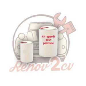 Kit appret gris clair 1 kilos anticorrosion et garnissant pour 2cv Dyane et dérivés