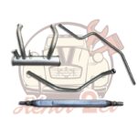 Kit echappement 2cv4 et dyane 4 moteur 435cc — réf. 003077