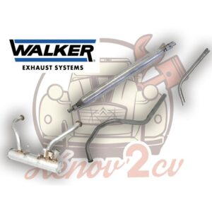 Kit echappement 2cv4 et dyane 4 moteur 435cc