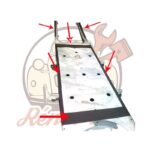 Kit mousse fixation caisse chassis 2cv à partir de 1970 — réf. 001157