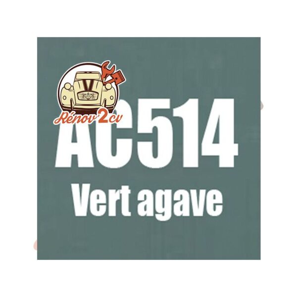 kit peinture 2cv ac514 vert agave 1.3 kilos