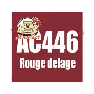 kit peinture 2cv ac446 gka eka rouge delage 1.3 kilos