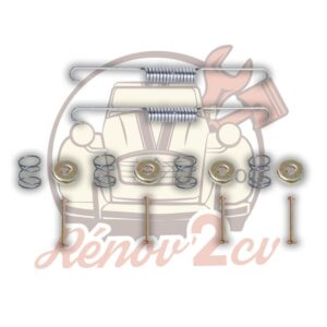 Kit ressort de rappel machoire frein avant 220mm — réf. 000119