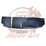 Lot d’habillage pour tablette vide poche en skaï noir pour 2cv — réf. 001623