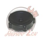 Molette plastique noire volet air 2cv et réglage des phares QUALITE SUPERIEURE — réf. 000510