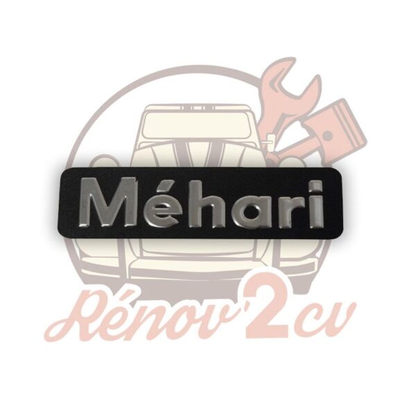 Monogramme adhesif "mehari "