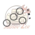 Nécessaire de réparation pour étrier LHM 2cv Méhari Dyane Acadiane — réf. 000088