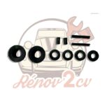Nécessaire maitre cylindre double circuit LHM pour 2cv Méhari Dyane Acadiane — réf. 000953