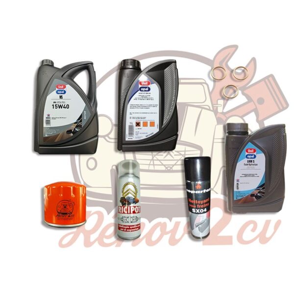 Pack entretien 2CV modèle LHM