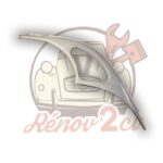 Panneau lateral 2cv gauche complet electrozingue — réf. 001713