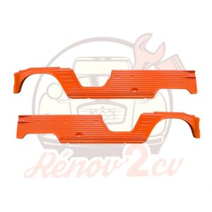 Panneau lateral droit avec ailerons Méhari ORANGE — réf. 004046ORANGE