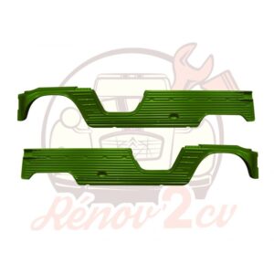 Panneau lateral droit avec ailerons Méhari VERT MONTANA — réf. 004046VERT/M