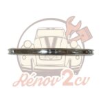 Pare chocs arrière ETROIT 2cv Dyane inox poli — réf. 003415