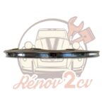 Pare chocs avant Inox poli 2cv — réf. 003447