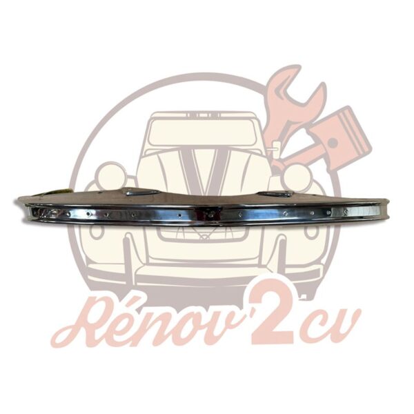 Pare chocs avant Inox poli 2cv