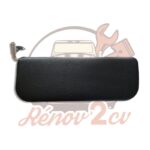Pare soleil noir pour 2cv coté conducteur avec support — réf. 000184