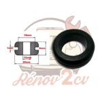 Passe-fil noir 2cv mehari dyane 25mm EXT 12mm INT — réf. 000638