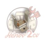 Patte de fixation en INOX pour pot sous caisse de Méhari — réf. 001636