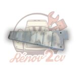 Petit plancher de pedale de reparation INTERIEUR 2cv avec embouti — réf. 001656