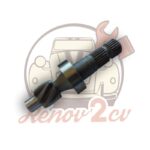 Pignon de direction de 2cv 7 dents ancien modèle — réf. 000741