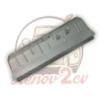 Plancher de pedale 2cv et AZU electrozingue AVANT 1970 avec bagues en bronze — réf. 000061