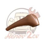 Poignée marron de frein à main pour 2cv — réf. 003127