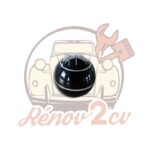 Pommeau de vitesse avec bague chromée dessin chevaux — réf. 005126