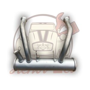 Pot échappement sous boite 2cv4 / Dyane 4 — réf. 003071