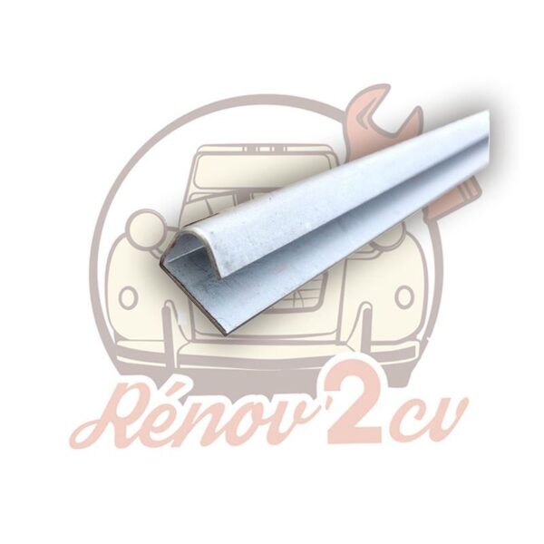 Profil de réparation pour joint de portière de 2cv Longueur 49cm
