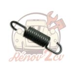 Ressort de rappel sur potence de phare de 2cv — réf. 002599