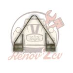 Ressort fourchette embrayage nouveau modèle pour 2cv Méhari Dyane — réf. 000531