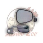 Retroviseur 2cv gauche gris avec bras Inox — réf. 001221