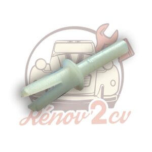 Rivet plastique fixation des caoutchoucs porte arriere 2cv