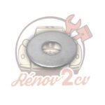 Rondelle m7 tete large 20mm zingue blanc — réf. 000432