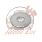 Rondelle m7 tete moyenne 15mm zingue blanc pour 2cv et dérivés — réf. 000616