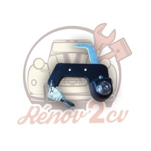 Serrure de blocage de capot pour 2cv citroen