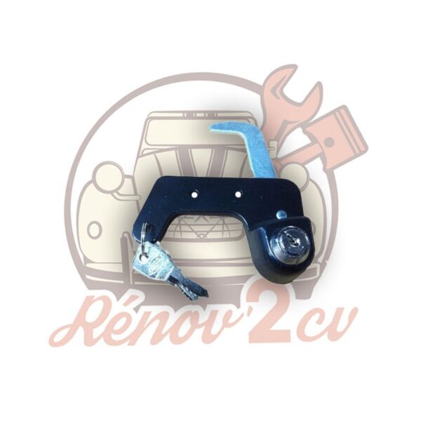 Serrure de blocage de capot pour 2cv citroen