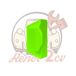 Support de gache droit / gauche ancien modèle Méhari  VERT TIBESTI — réf. 004051VERT/T/AM