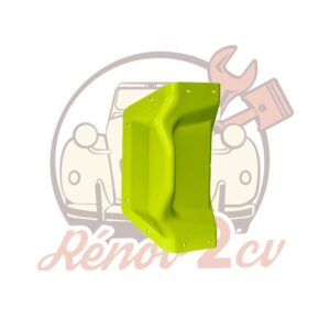 Support de gache droit / gauche nouveau modèle Méhari JAUNE — réf. 004051JAUNE