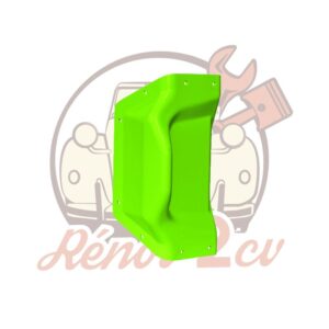 Support de gache droit / gauche nouveau modèle Méhari  VERT TIBESTI — réf. 004051VERT/T