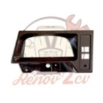 Support plastique marron de compteur de 2cv grand modèle — réf. 005456