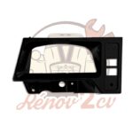 Support plastique noir de compteur de 2cv grand modèle — réf. 003454