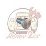 Toc de roue avant à souder pour flasque de 2cv Méhari Dyane Acadiane — réf. 003945