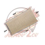 Toile d’assise en jute pour banquette et sièges séparés de 2cv Dyane Acadiane — réf. 000466