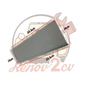 Toile de dossier PVC pour sièges séparés de 2cv Dyane Acadiane — réf. 003699
